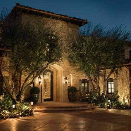 John Timberland Casa Marseille European Outdoor Wall Light Fixture Mediterranean Black Scroll Arm 21 1/2" Clear Hammered Glass for Exterior House Porch Patio Outside Deck Garage Front Door Home - Bloomnest