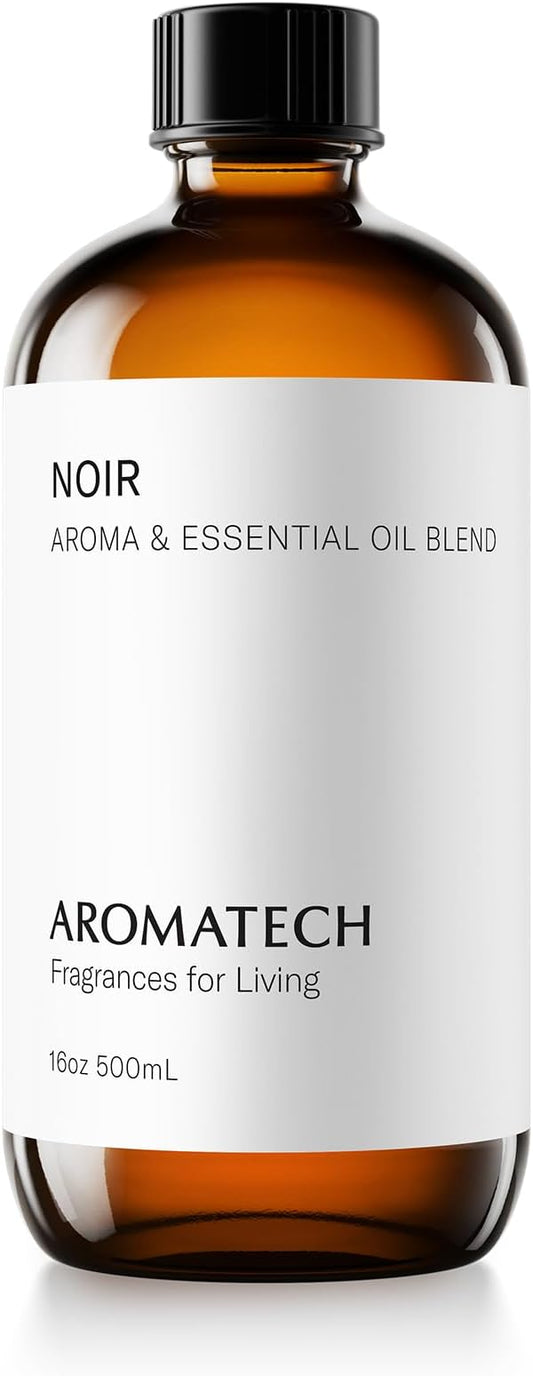 Aromatech Noir Aroma Essential Oil Blend: Hotel Inspired Aromatherapy with for Ultrasonic Diffusers & Nebulizers - 16.9 fl oz, 500 mL - Bloomnest