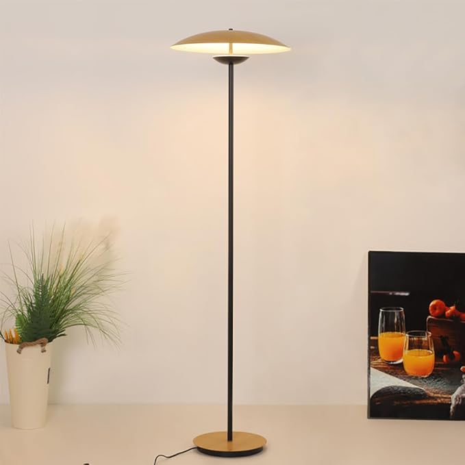 Nordic Floor Lamp Fashionable Modern Family Iiving Room Bedroom Creativity LED Decorative Standing Lamp (P) - Bloomnest