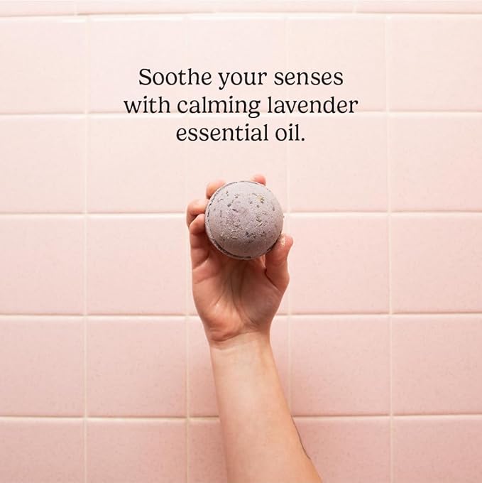 PACHA SOAP Co. Froth Bath Bomb, 3-Pack - Scents of French Lavender, Nourishing, Moisturizing, Naturally Derived & Handcrafted in The USA - Bloomnest