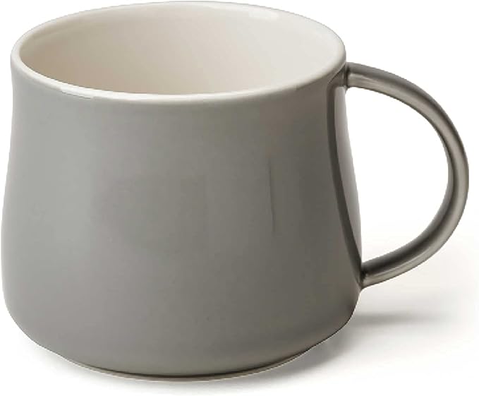 For Life 621Ikw Mug Tea Cup 8.1 fl oz (237 ml) Danjou Tea Cup Ink Wash Gray - Bloomnest