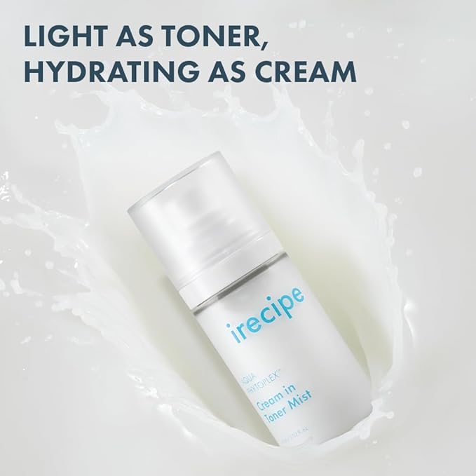 Aqua Phytoplex Cream in Toner Mist Long Lasting Deep Hydration, All-in-One Facial Mist for All Skin Type Unscented Clean Beauty, Vegan, Cruelty Free, Korean Skincare (60ml / 2.02 oz) - Bloomnest