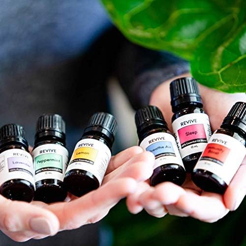 Aromatherapy Kits by Revive Essential Oils - 100% Pure Therapeutic Grade, Diffuser, Massage, Aromatherapy (Basics Kit) - Bloomnest
