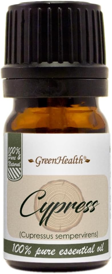 GreenHealth - 5 ml Cypress Essential Oil - 100% Pure Greenals