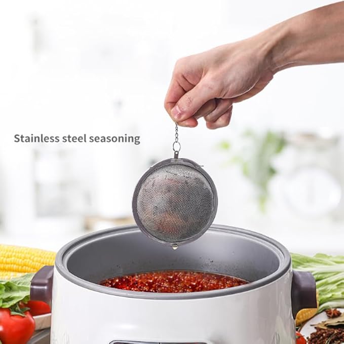Stainless Steel Mesh Tea Ball, Extra Fine Mesh Tea Infuser for Loose Leaf Tea, Tea Strainers Tea Infuser Strainer Filters for Tea 3piece set - Bloomnest