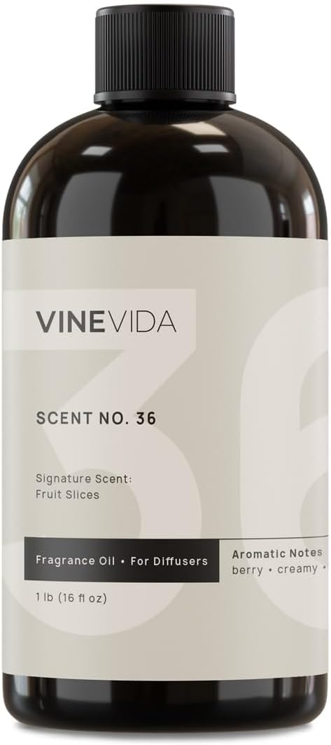 VINEVIDA [16 Fl Oz] Fruit Slices Fragrance Oil for Cold Air Diffusers, Essential Oils for Diffuser Oil Refill & Air Freshener Room Spray - Bloomnest