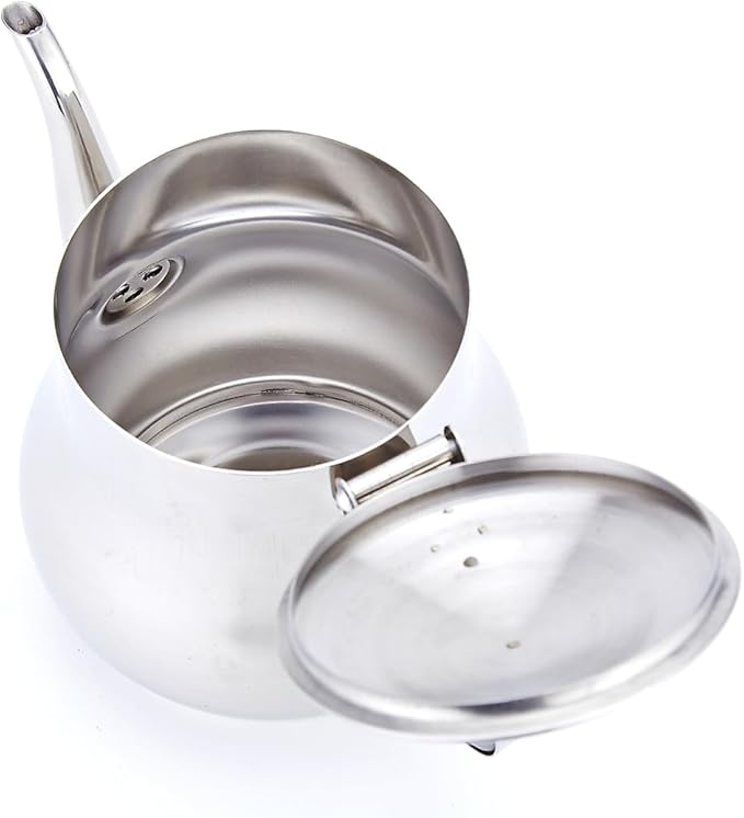 SANQIAHOME 360ml(13Oz) Stainless Steel Small teapot - Bloomnest