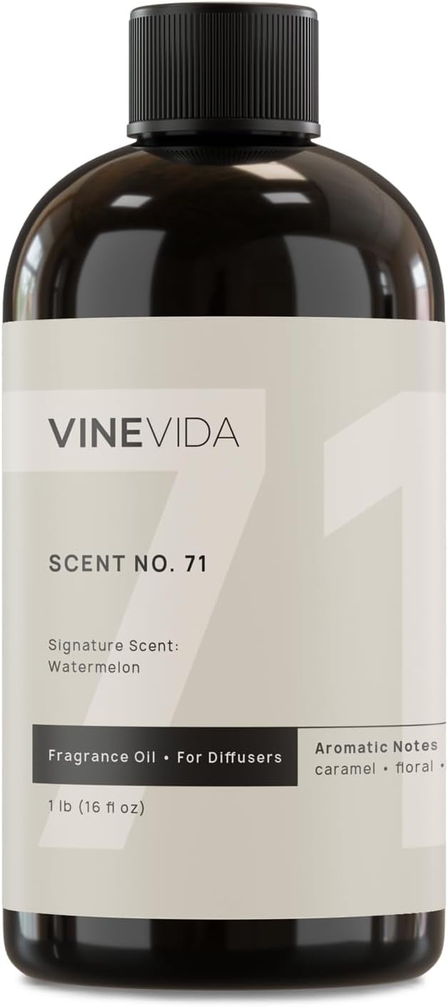 VINEVIDA [16 Fl Oz] Watermelon Fragrance Oil for Cold Air Diffusers, Essential Oils for Diffuser Oil Refill & Air Freshener Room Spray - Bloomnest
