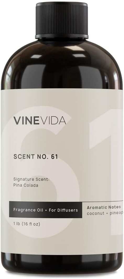 VINEVIDA [16 Fl Oz] Pina Colada Oil for Cold Air Diffusers, Essential Oils for Diffuser Oil Refill & Air Freshener Room Spray - Bloomnest