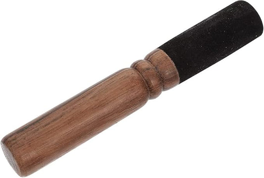 Singing Bowl Mallet Sound Bowl Stick Buddha Meditation Bowl Mallet Tibetan Singing Bowl Acceessory (Black, Size:- 7 Inch) - Bloomnest