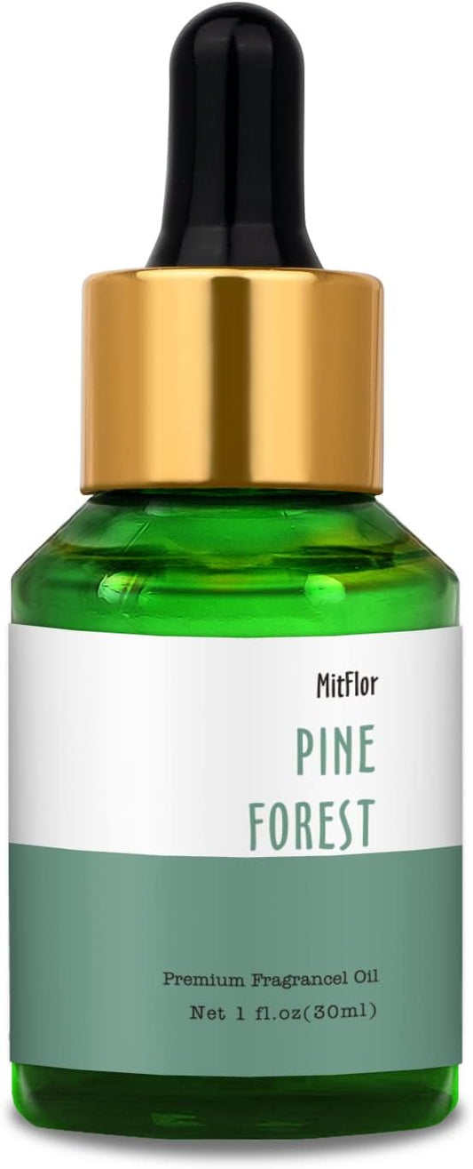 Pine Forest Fragrance Oil, MitFlor Single Scented Oil, 30ml Large Size Premium Fragrance Oil for Soap & Candle Making, Aromatherapy Essential Oil for Diffuser, Fresh Woody Scent for Home Fragrance - Bloomnest