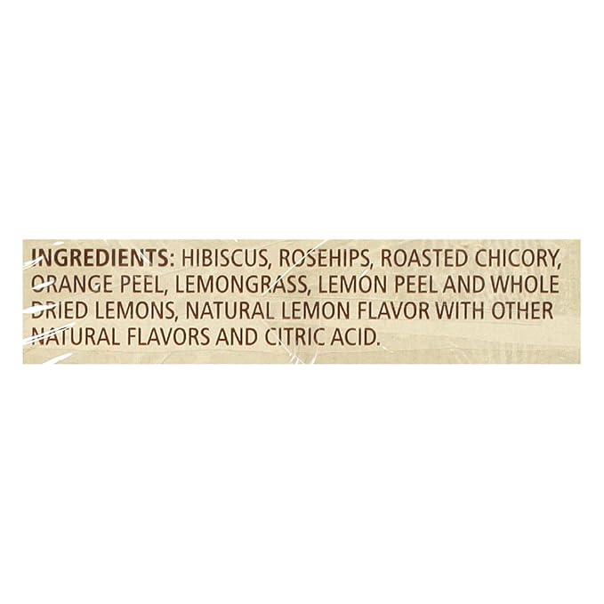 Celestial Seasonings Lemon Zinger Herbal Tea, Caffeine Free, 20 Tea Bags Box (Pack of 2) - Bloomnest