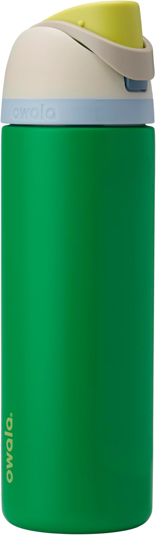 Owala FreeSip Insulated Stainless Steel Water Bottle with Straw, BPA-Free Sports Water Bottle, Great for Travel, 24 Oz, Putting Green Owala