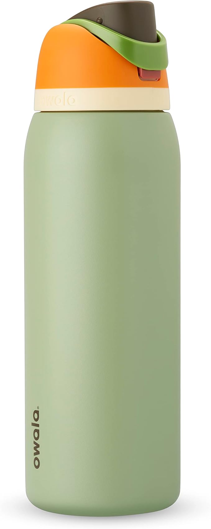 Owala FreeSip Insulated Stainless Steel Water Bottle with Straw, BPA-Free Sports Water Bottle, Great for Travel, 40 Oz, Camo Cool Owala