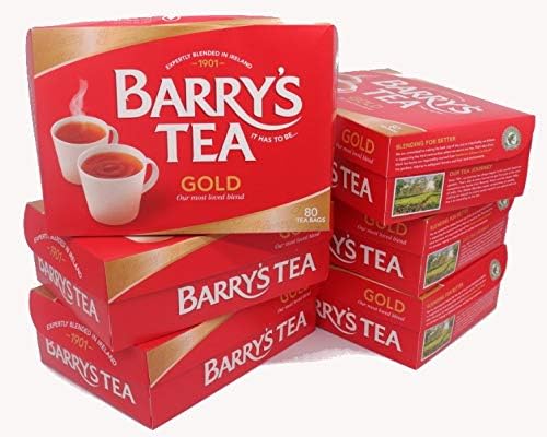Barry's Tea Gold Blend 80 Teabags (6 Pack), fresh from Barry's Tea in Ireland - Bloomnest