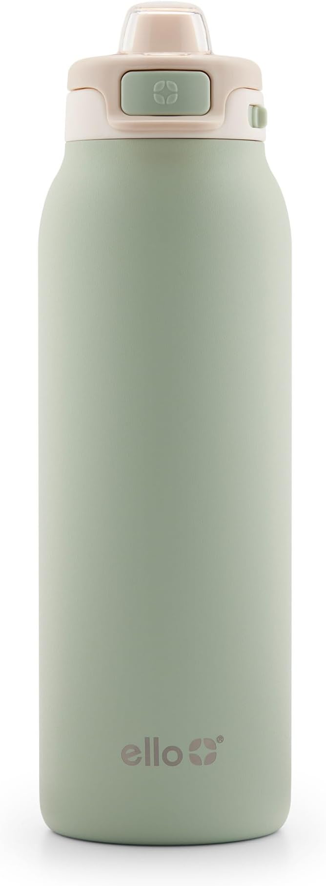 Ello Pop & Fill Insulated Stainless Steel Water Bottle with Quick Fill Lid, Leakproof Locking, Sip or Chug Spout, BPA-Free, Double Wall Vacuum Insulated for Sports, Travel & School- 22oz / 32oz / 40oz Ello