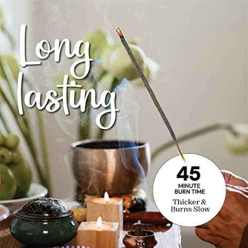 White Copal Incense Sticks Mexico - (40+ Sticks) Thick, Natural Resin Incense & Clean Charcoal Free Made from Upcycled Flowers | Sweet Smelling Spiritual Incense for Purification (Incienso De Copal)… - Bloomnest