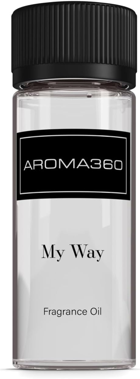 Aroma360 - My Way Fragrance Oil Blend - Hotel Inspired for Luxury Essential Oil Diffusers - Aromatherapy Scent Diffuser - Lush Sandalwood, Warm Cedar, and Delicate Florals - 50ML - Bloomnest