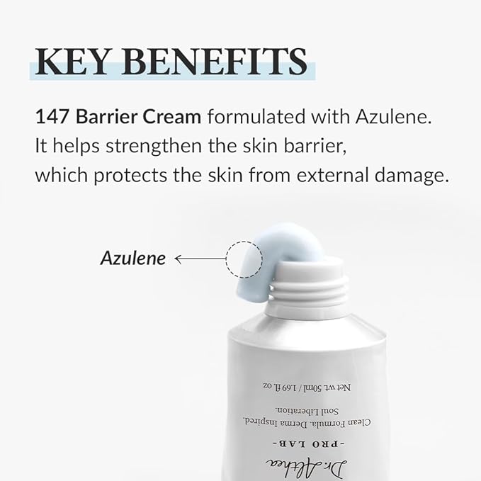 Dr.Althea 147 Barrier Cream | Daily Skin Barrier Care | Deep Hydrating with Hyaluronic Acid & Ceramides | Korean Vegan Skincare for All Skin Types | 1.7 Fl Oz - Bloomnest