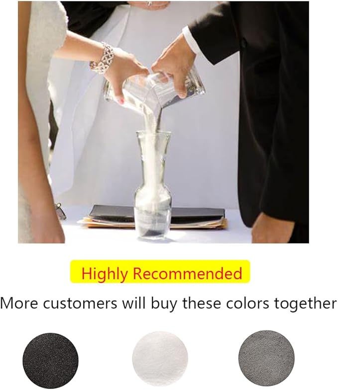 HappyFiller 12 Colors Art Sand Kits,Colorful Unity Sand for Wedding Ceremony,Crafts,DIY Drawing Paint,Sand Bottle Fillering,Vase Fillers,12 X 14 OZ Each - Bloomnest