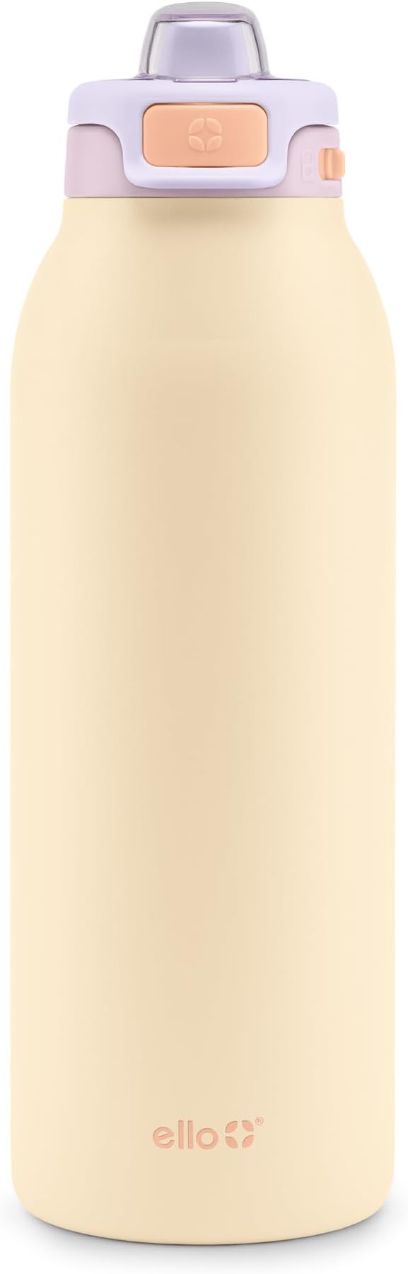 Ello Pop & Fill Insulated Stainless Steel Water Bottle with Quick Fill Lid, Leakproof Locking, Sip or Chug Spout, BPA-Free, Double Wall Vacuum Insulated for Sports, Travel & School- 22oz / 32oz / 40oz Ello