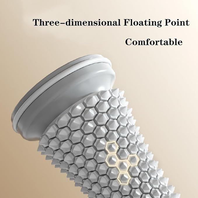 Foot Massager Ball Roller Yoga Roller Muscle Roller Stick for Feet Hand Leg Relaxatio Manual Feet Massager Purple Manual Leg Massagers Purple - Bloomnest