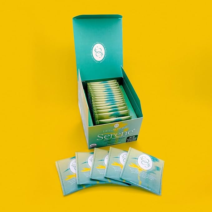 Life by Sublime - Serene USDA Organic Chamomile Tea, 20 Tea Bags, Caffeine-Free Herbal Tea, Promotes Calmness, Relaxation, and Restful Nights, Premium Brazilian Harvest - Bloomnest