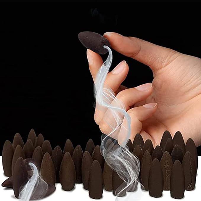 Variety Backflow Incense Cones for Waterfall and Mat Bundle Inciensos Aromaticos|Incienso|Inciense|Insienso TRUMIRI