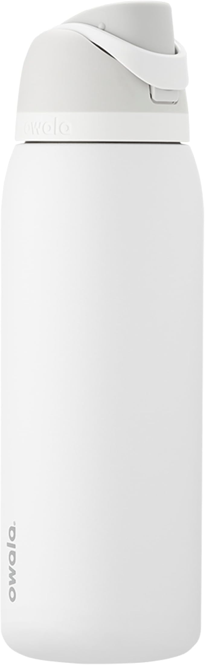 Owala FreeSip Insulated Stainless Steel Water Bottle with Straw, BPA-Free Sports Water Bottle, Great for Travel, 40 Oz, Shy Marshmallow Owala