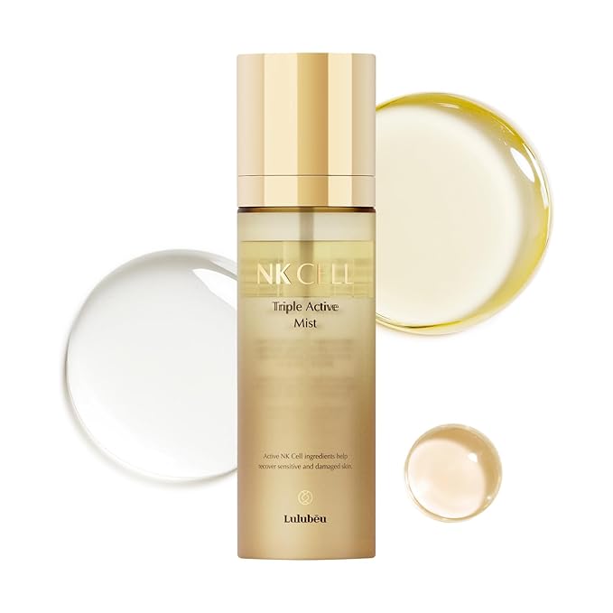 Triple Active Mist, Korean Skincare Glow Spray Serum, Hydrating All-in-One Face Treatment for Radiant, Dewy Skin, Lightweight Daily Routine Care with NK Cell Technology - Bloomnest