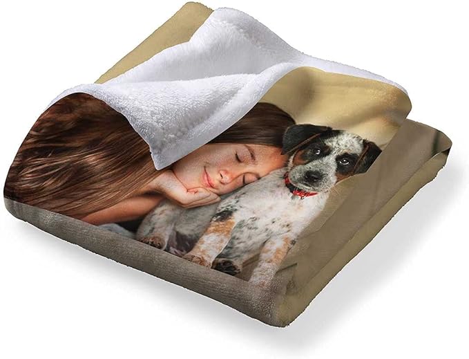 I Love You Gifts for Couples, Custom Blanket with Photos, Personalized Blankets with Pictures, Photo Blankets Using My Own Photos, Personalised Gifts for Christmas - Bloomnest