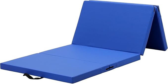 Gymnastics Mat Folding Stretch Mats 71"x31"x2" Exercise Muscle Training Children Play Horizontal Bar Mat Yoga Sports Soundproof Home Use - Bloomnest