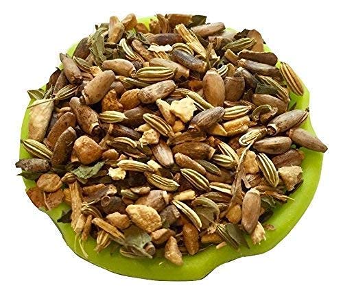 DelighTeas Stomach & Liver Tea | Ayurvedic Herbal Blend for Digestion | Organic Milk Thistle, Fennel, Ginger, Peppermint & Licorice | Vegan, Caffeine-Free, Sugar-Free | Loose Leaf, 50 Servings, 5oz - Bloomnest