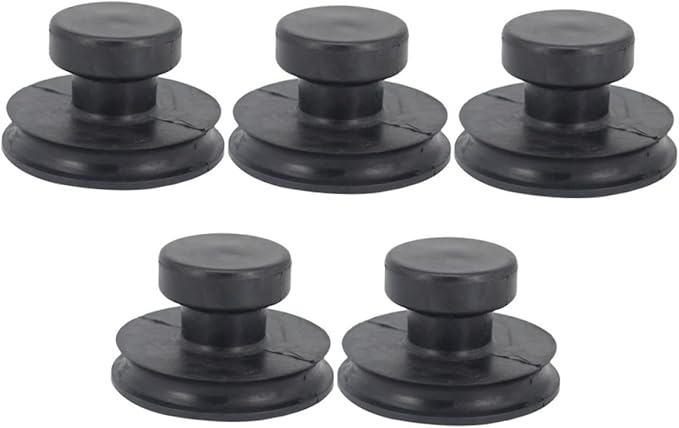 GALPADA 5Pcs Suction Bowl Handle Durable Singing Bowl Lifting Tool for Sound Healing Meditation Strong Absorption Practical Design Protects Buddha Sound Bowls From Scratches - Bloomnest