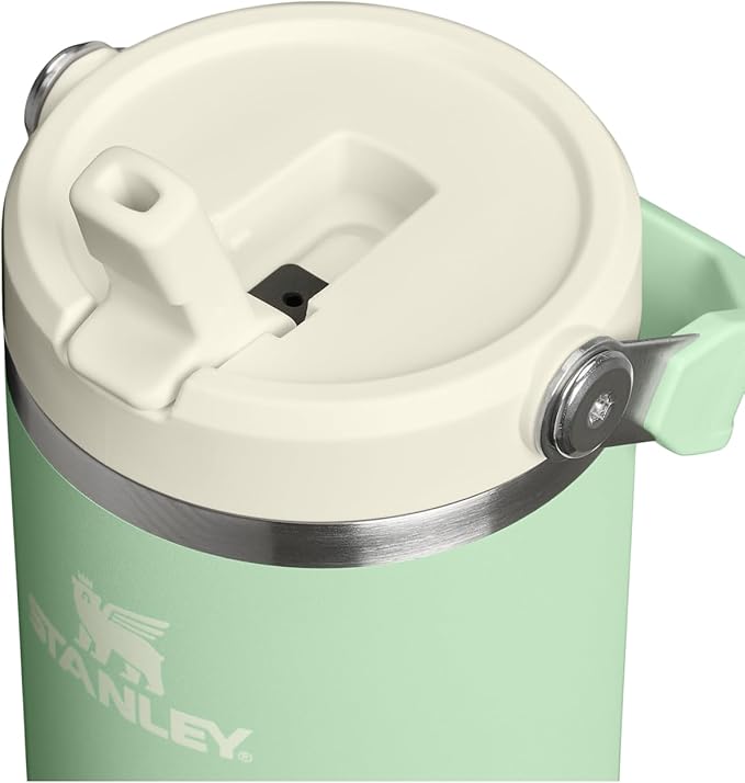STANLEY IceFlow 2.0 Flip Straw Tumbler with Handle 30 oz | Twist On Lid and Flip Up Straw | Leak Resistant Water Bottle | Insulated Stainless Steel | BPA-Free | Pistachio - Bloomnest