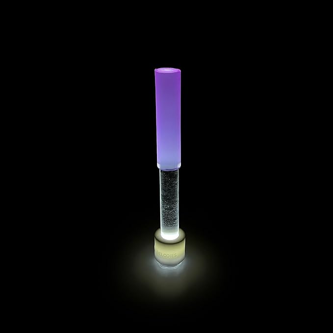 Acrylic Strikers, Small - Select Your Favorite Color for Your Singing Bowl, Illuminating Wavelength - Sound Healing and Biofield Harmonization - Sound Therapy Tools, Sound Healing Instruments - Purple - Bloomnest