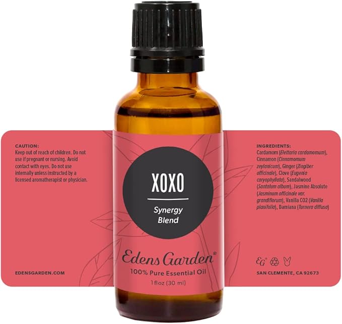Edens Garden XOXO Essential Oil Blend- 100% Pure Premium Grade, Undiluted, Natural, Therapeutic, Aromatherapy, The Best for Skin, Candle, Humidifiers 30 ml (1 fl oz) - Bloomnest