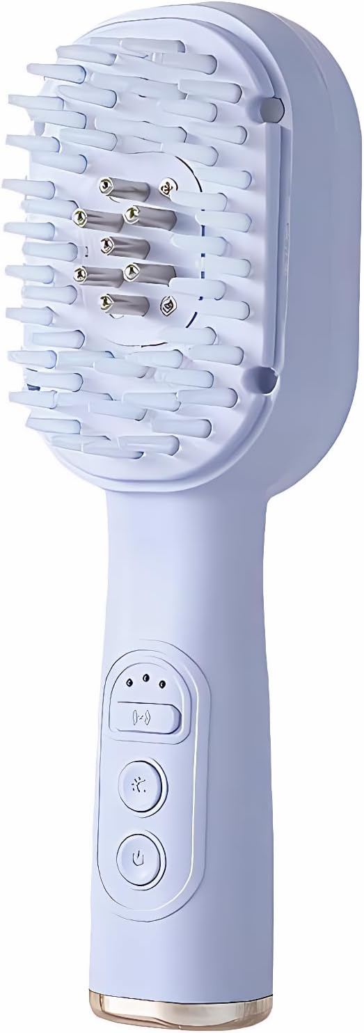 ThreeH Electric Scalp Massager Revitalizing Hair Growth Massager with Red Light USB-C Charging Scalp Treatment Device for Frizz Control ThreeH