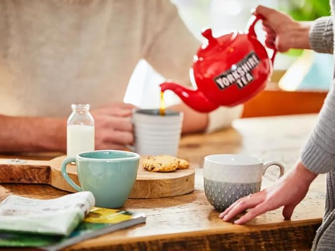 Yorkshire Tea,Red,Black Tea,Pillow-Tea Bags,Refreshing,Satisfying,and Strong,Classic British Breakfast Blend,Caffeinated,Enjoy Hot or Iced,240 Count (Pack of 2) - Bloomnest