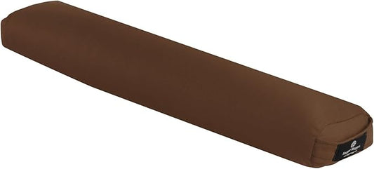 Hugger Mugger Pranayama Yoga Bolster - Very Firm, use Under Length of Spine for Deeper Breathing or Under Ankles, Handmade in The USA - Bloomnest