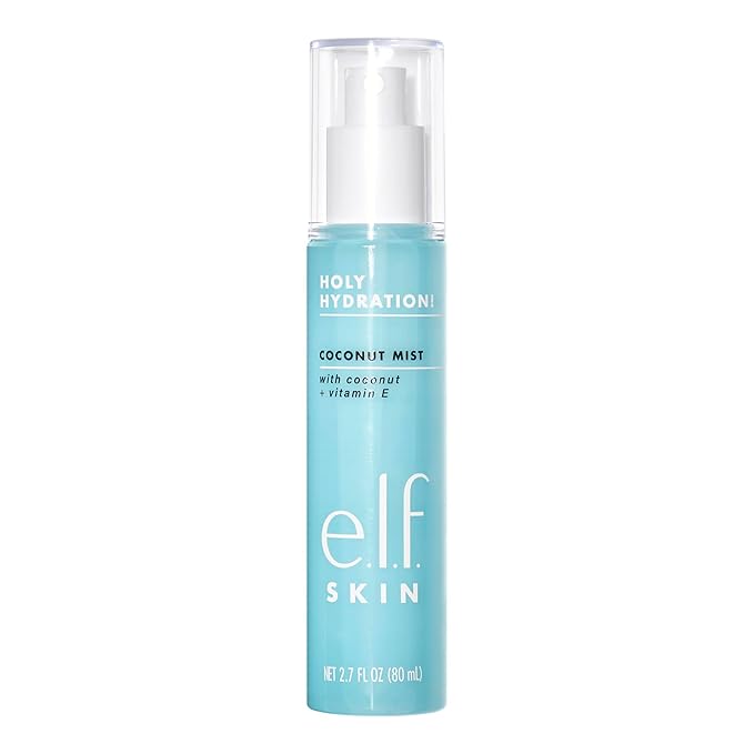 e.l.f. SKIN Holy Hydration! Hydrating Coconut Mist, Refreshes, Soothes & Invigorates Skin, Tropical Scent, 2.7 Fl Oz (Pack of 1) - Bloomnest