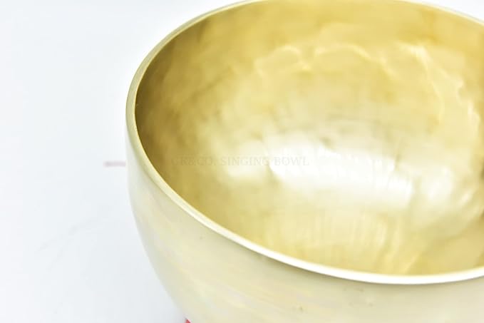 7.5" Tibetan Singing Bowl ~ Handmade ~ Superb Chakra Bowl for Meditation, Yoga,Healing, Mindfulness, Relaxation ~ Cushion & Mallet Included - Bloomnest