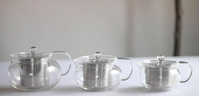 Teabloom Kyoto 2-in-1 Tea Kettle and Tea Maker – Glass Teapot with Removable Loose Tea Infuser – Tea Connoisseur's Choice - Bloomnest