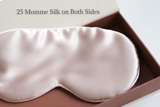 Silk Eye Mask for Sleeping (Rose Water) - Bloomnest