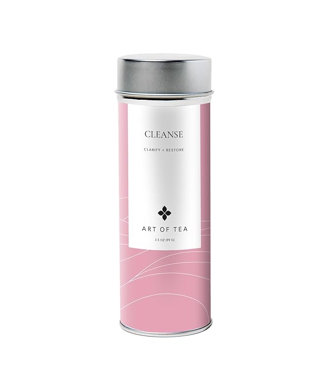 Art of Tea | Cleanse 3.5oz (Green Tea, Ginger, and Pomegranate Tea) | Wellness Loose Leaf Artisan Tea - Bloomnest