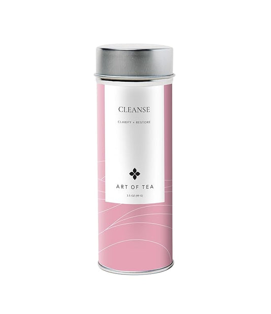 Art of Tea | Cleanse 3.5oz (Green Tea, Ginger, and Pomegranate Tea) | Wellness Loose Leaf Artisan Tea - Bloomnest