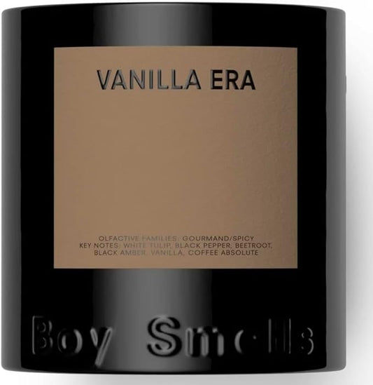 Boy Smells - Vanilla Era Scented Candles for Men and Women - 8.5 oz - Soy, Coconut Wax Candle Blend - Aromatic Candles for Home with Black Amber, Coffee, Incense - 50-Hour Burn - Cotton Wick - Bloomnest
