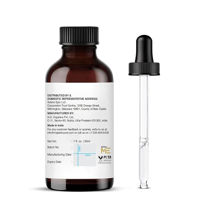Majestic Pure Sandalwood Essential Oil with Glass Dropper - 1 Fl Oz - 100% Pure and Natural Sandalwood Oil - Premium Grade Essential Oils for Diffuser, Aromatherapy, Soap and Candle Making - Bloomnest