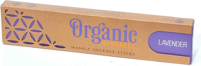 Incense Sticks - 3 Pack: Sandalwood, Champa and Patchouli. Total 45 Grams with Ceramic Burner (Saucer not Included) (Lavender, Frankincense and White Sage)