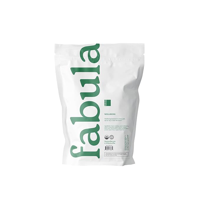 Fabula Herbal Wellness Tea - A Bright & Fruity Passionfruit Blend with Rosehips, Elderberry & Hibiscus for Immune & Mood Boost, 20 Count - Bloomnest
